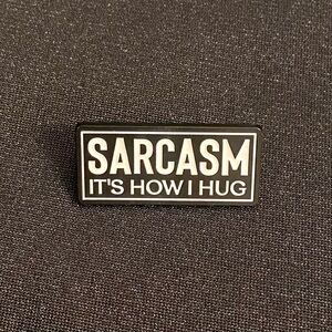 NEW Enamel pin or magnet gives a clearer picture of your true nature - warning